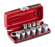 Cliquet et douilles 1/4'' coffret de 11 pièces RXPICOPB